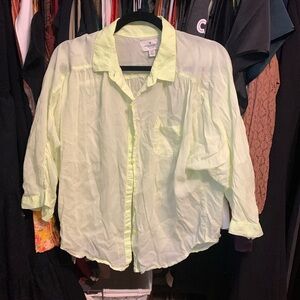 Thin 3/4 sleeve blouse